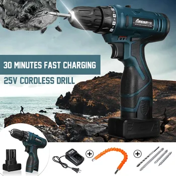 25V 2200 mAh lithium-ion Battery Cordless screwdriver Electric drill hole electrical Screwdriver hand driver Wrench power tools
25V 2200 mAh lithium-ion Battery Cordless screwdriver Electric drill hole electrical Screwdriver hand driver Wrench power tools
