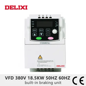 DELIXI frequency inverter 18.5KW AC 380V 3 phase input 3 phase output Speed Controller 50HZ 60HZ VFD Converter for motor
DELIXI frequency inverter 18.5KW AC 380V 3 phase input 3 phase output Speed Controller 50HZ 60HZ VFD Converter for motor