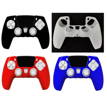 4 Colors Soft Silicone Protective Case Cover Skin For -SONY Playstation 5 PS5 Controller Gamepad Game Accessories
4 Colors Soft Silicone Protective Case Cover Skin For -SONY Playstation 5 PS5 Controller Gamepad Game Accessories