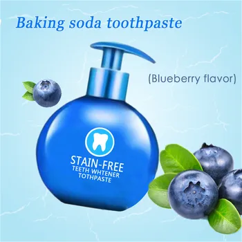 Stain-free Teeth Whitener Toothpaste Baking Soda Stain Removal Whitening Removes Plaque Stains Bad Breath Dental Tool Oral Hygie
Stain-free Teeth Whitener Toothpaste Baking Soda Stain Removal Whitening Removes Plaque Stains Bad Breath Dental Tool Oral Hygie