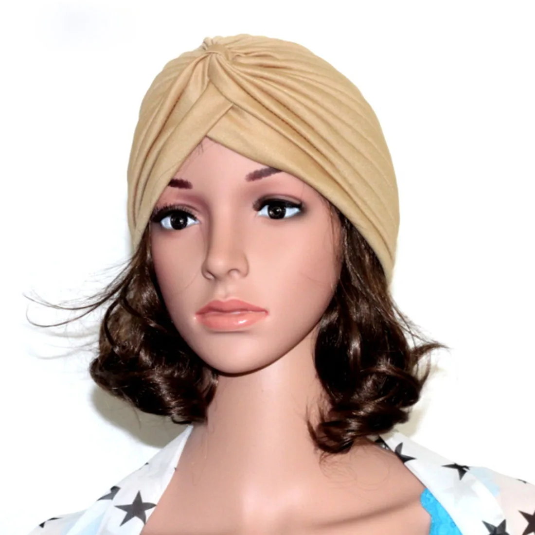 Fashion Knit Women's Hat Stretchy Turban Cap Autumn HeadWrap Chemo Cap Pleated Indian Cap Solid Color Casual Hats Unisex
Fashion Knit Women's Hat Stretchy Turban Cap Autumn HeadWrap Chemo Cap Pleated Indian Cap Solid Color Casual Hats Unisex
