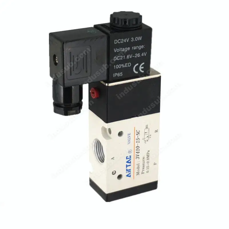3V410-15-NC 2 port 3 position Pneumatic Solenoid Valve 2/3 way control valve DC24V AC220V
3V410-15-NC 2 port 3 position Pneumatic Solenoid Valve 2/3 way control valve DC24V AC220V
