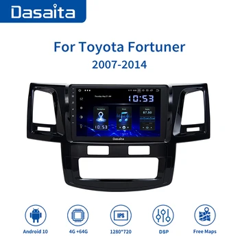 Dasaita 9" IPS Car Radio 1 Din Player Android 10.0 for Toyota Fortuner Autoradio 2007-2014 GPS Navigation Bluetooth 1280*720
Dasaita 9" IPS Car Radio 1 Din Player Android 10.0 for Toyota Fortuner Autoradio 2007-2014 GPS Navigation Bluetooth 1280*720