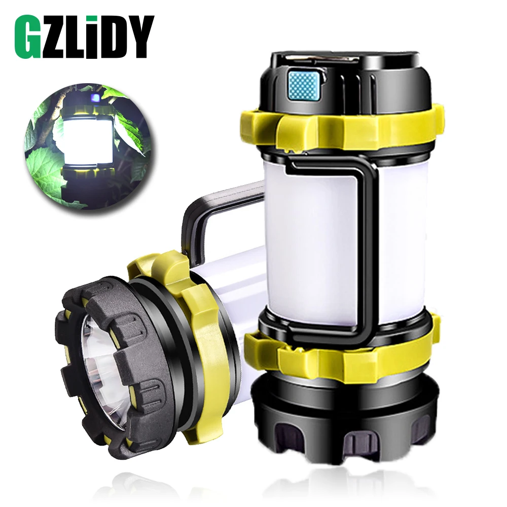 Powerful LED Flashlight Super Bright Portable Spotlight USB Rechargeable Searchlight Camping Light Lantern Waterproof Torch
Powerful LED Flashlight Super Bright Portable Spotlight USB Rechargeable Searchlight Camping Light Lantern Waterproof Torch