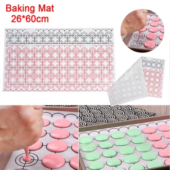 26x60cm Non-Stick Silicone Baking Mat Pad Sheet Baking Pastry Tools Rolling Dough Mat Large Size for Cake Cookie Macaron
26x60cm Non-Stick Silicone Baking Mat Pad Sheet Baking Pastry Tools Rolling Dough Mat Large Size for Cake Cookie Macaron