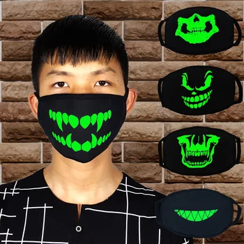 Black Mouth Mask Light in the dark Anti dust keep warm Cool Unisex Masks Noctilucent Cotton Tooth Face Mask
Black Mouth Mask Light in the dark Anti dust keep warm Cool Unisex Masks Noctilucent Cotton Tooth Face Mask