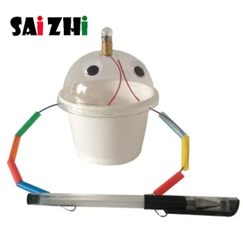 Saizhi Diy Circuit Conductor Detector Developing Intellectual STEM Toy Science Experiment Kit kids Lab Set Birthday Gift SZ3269
Saizhi Diy Circuit Conductor Detector Developing Intellectual STEM Toy Science Experiment Kit kids Lab Set Birthday Gift SZ3269