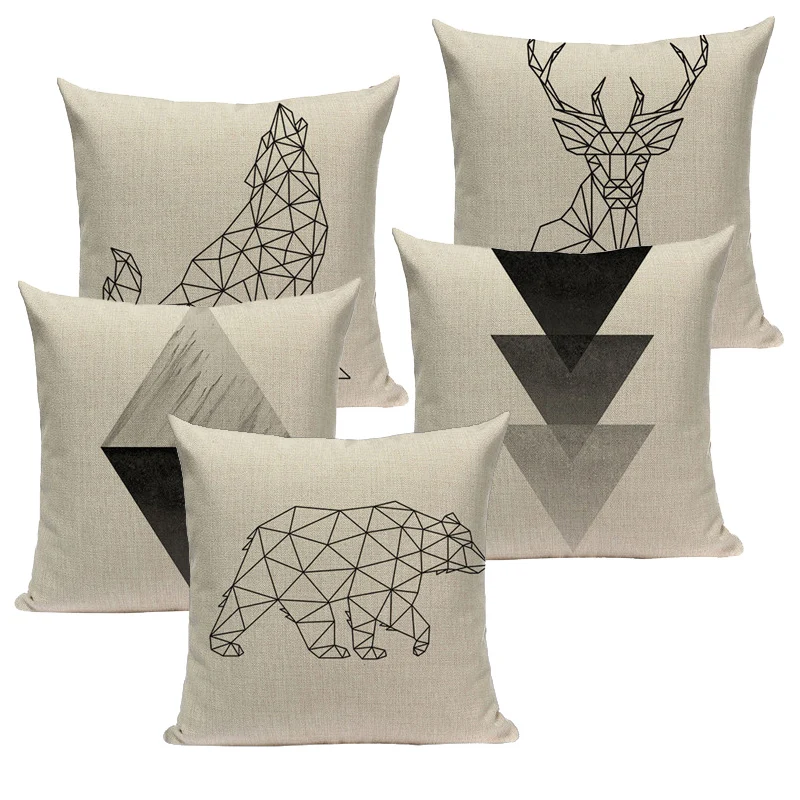 Geometry cushion cover cushions decorative Custom throw pillows Black and white simplicity home cushions Dropshipping cushion
Geometry cushion cover cushions decorative Custom throw pillows Black and white simplicity home cushions Dropshipping cushion