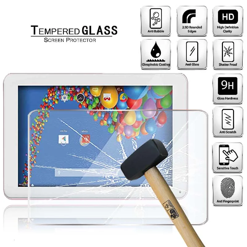Tablet Tempered Glass Screen Protector Cover for Argos Bush MyTablet 10.1 Tablet Computer Explosion-Proof Film
Tablet Tempered Glass Screen Protector Cover for Argos Bush MyTablet 10.1 Tablet Computer Explosion-Proof Film