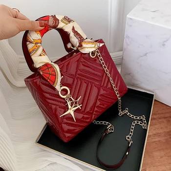 bags for women Fashion bright silk scarf women's Square handbag solid color high quality messenger bag crossbody bags for women 
bags for women Fashion bright silk scarf women's Square handbag solid color high quality messenger bag crossbody bags for women