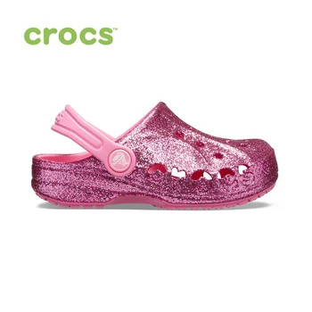 CROCS Baya Glitter Clog K KIDS for boys/for girls, children, kids TmallFS shoes rubber slippers clogs for children
CROCS Baya Glitter Clog K KIDS for boys/for girls, children, kids TmallFS shoes rubber slippers clogs for children