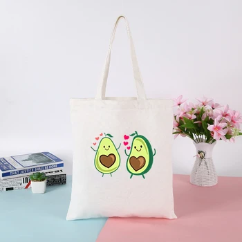 90s Kawaii Avocado Print Handbags Women Canvas Tote Bag Fashion Shopping Bag Funny Pack Harajuku Shoulder Bags Zipper Travel Bag 
90s Kawaii Avocado Print Handbags Women Canvas Tote Bag Fashion Shopping Bag Funny Pack Harajuku Shoulder Bags Zipper Travel Bag