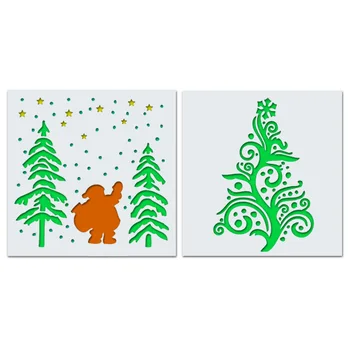 13*13 Christmas tree pvc Layering Stencils for Diy scrapbook coloring,painting stencil,home deco DIY Paper Cards Crafts 
13*13 Christmas tree pvc Layering Stencils for Diy scrapbook coloring,painting stencil,home deco DIY Paper Cards Crafts