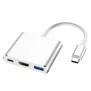 Usb C HDMI USBC to HDMI 3.1 Converter Adapter Type C to DMI/USB 3.0/Type C Adapter Type-C Aluminum For Apple Macbook
Usb C HDMI USBC to HDMI 3.1 Converter Adapter Type C to DMI/USB 3.0/Type C Adapter Type-C Aluminum For Apple Macbook