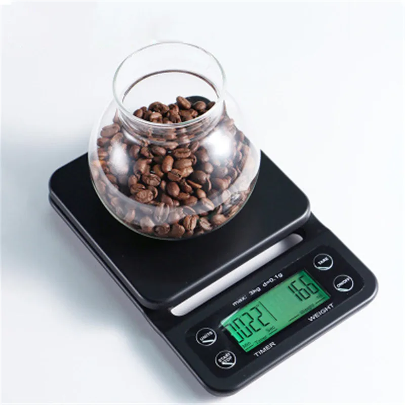 5KG/0.1g Drip Coffee Scale With Timer Portable Electronic Digital Kitchen Scale High Precision LCD Electronic Scales
5KG/0.1g Drip Coffee Scale With Timer Portable Electronic Digital Kitchen Scale High Precision LCD Electronic Scales