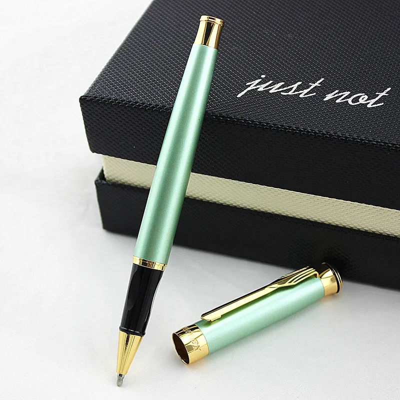 Nice Quality Gold Clip Rollerball Pen Black Ink Medium Refill DIKA WEN 8021 Signature Pens School and Office Supplies Stationery
Nice Quality Gold Clip Rollerball Pen Black Ink Medium Refill DIKA WEN 8021 Signature Pens School and Office Supplies Stationery