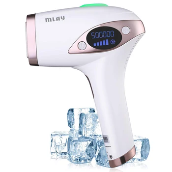 MLAY T4 IPL الليزر الجليد إزالة الشعر باردة جهاز مزيل لنزع الشعر مزيل النساء مع 300000 ومضات المنزل استخدام آلة الليزر
MLAY T4 IPL الليزر الجليد إزالة الشعر باردة جهاز مزيل لنزع الشعر مزيل النساء مع 300000 ومضات المنزل استخدام آلة الليزر