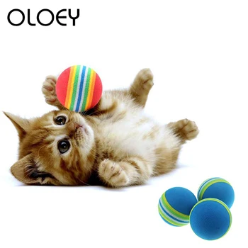 Rainbow Cat Ball Toys for Pet Cat Interactive Playing Chew Toy Rattle Scratch EVA Ball for Pet Cat Training Cat Toys Product
Rainbow Cat Ball Toys for Pet Cat Interactive Playing Chew Toy Rattle Scratch EVA Ball for Pet Cat Training Cat Toys Product