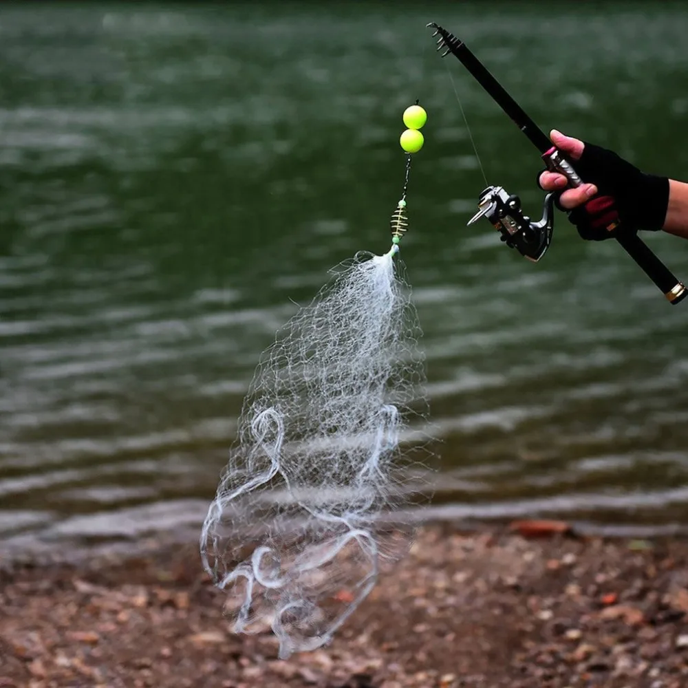 Copper Spring Shoal Fishing Net with Night Luminous Beads Ball Bearing Solid Ring Fishing Connector Freshwater Fishing Tool
Copper Spring Shoal Fishing Net with Night Luminous Beads Ball Bearing Solid Ring Fishing Connector Freshwater Fishing Tool