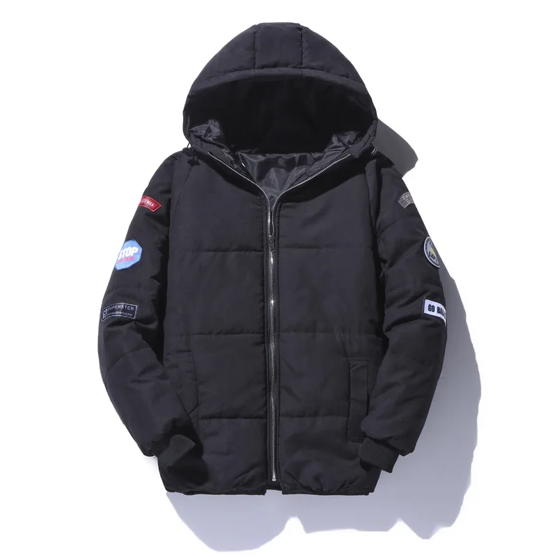 Men's New Winter Cotton Clothes Thickened Cotton Coat Men's Parkas Men's Winter Hooded Coat Down Cotton Suit Windbreaker
Men's New Winter Cotton Clothes Thickened Cotton Coat Men's Parkas Men's Winter Hooded Coat Down Cotton Suit Windbreaker