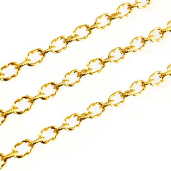 Stainless steel collares de moda boho Twist Rolo necklace women DIY Sell in meter no clasp egg chain choker chain
Stainless steel collares de moda boho Twist Rolo necklace women DIY Sell in meter no clasp egg chain choker chain