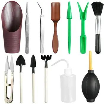 13Pcs/Set Mini Gardening Hand Tools Set Garden Succulent Transplanting Tools 
13Pcs/Set Mini Gardening Hand Tools Set Garden Succulent Transplanting Tools