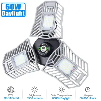 Garage Lighting Led Garage Lights Ceiling 60W Tribright 6000LM Garage Light Deformable Led Light 6000K LED Garages Light Bulbs
Garage Lighting Led Garage Lights Ceiling 60W Tribright 6000LM Garage Light Deformable Led Light 6000K LED Garages Light Bulbs