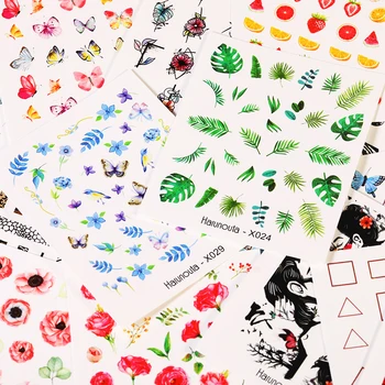 Harunouta Summer Theme Water Nail Stickers Colorful Flower Leaves Fruit Mix Patterns Water Decals Dress Slider Nail Foil Wraps
Harunouta Summer Theme Water Nail Stickers Colorful Flower Leaves Fruit Mix Patterns Water Decals Dress Slider Nail Foil Wraps