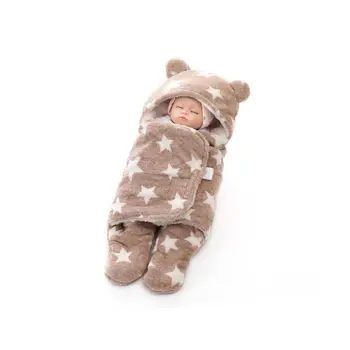 Cotton Newborn Swaddle Baby Soft Blanket Sleeping Bag Plush Coral Fleece Wrap Towel Cute Cartoon Ears R9UE
Cotton Newborn Swaddle Baby Soft Blanket Sleeping Bag Plush Coral Fleece Wrap Towel Cute Cartoon Ears R9UE