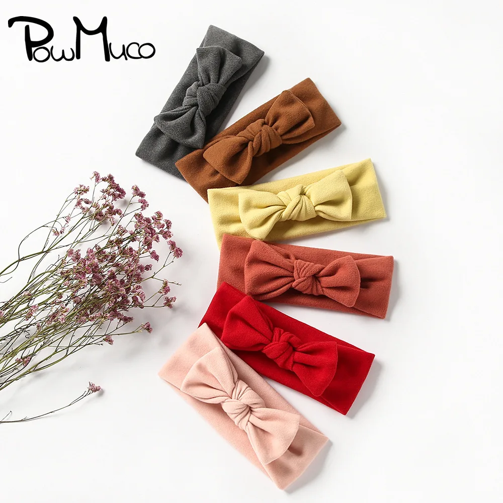 Powmuco Toddler Soft Skin-friendly Cotton Elastic Hairband Solid Color Bowknot Infant Headband Baby Headwear Christmas Gifts
Powmuco Toddler Soft Skin-friendly Cotton Elastic Hairband Solid Color Bowknot Infant Headband Baby Headwear Christmas Gifts