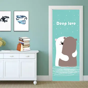 Print Art DIY Renovation Mural Waterproof Picture Cartoon Bear Elephant Wallpaper Self Adhesive Home Decor Bedroom Door Sticker
Print Art DIY Renovation Mural Waterproof Picture Cartoon Bear Elephant Wallpaper Self Adhesive Home Decor Bedroom Door Sticker