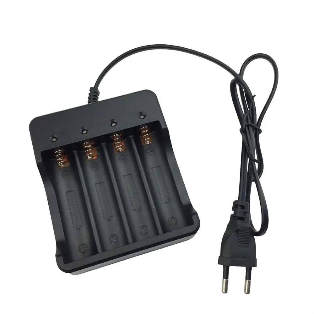 18650 Battery Charge EU US Plug Universal Charging for 4.2V 4 port Li-Ion Batteries Charger Vape Charger
18650 Battery Charge EU US Plug Universal Charging for 4.2V 4 port Li-Ion Batteries Charger Vape Charger