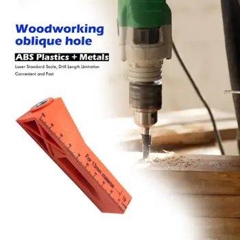 Woodworking Pocket Oblique Hole Jig Kit Angle Guide Puncher Locator Drill Bit Set For DIY Carpentry Tools Positioner
Woodworking Pocket Oblique Hole Jig Kit Angle Guide Puncher Locator Drill Bit Set For DIY Carpentry Tools Positioner