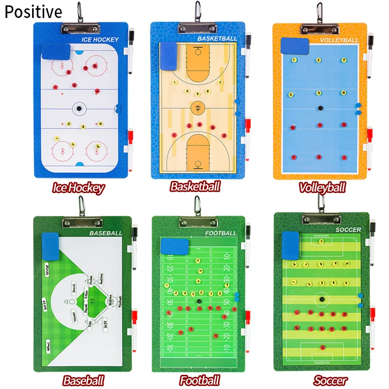CoachBasketball Board Portable Trainning Assisitant Football Baseball Volleyball Soccer Tactic Board Teaching Board
CoachBasketball Board Portable Trainning Assisitant Football Baseball Volleyball Soccer Tactic Board Teaching Board