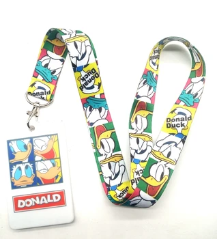Hot 1 pcs cartoon Donald Duck card Lanyard Key Lanyard Cosplay Badge ID Cards Holders Neck Straps Keyrchains
Hot 1 pcs cartoon Donald Duck card Lanyard Key Lanyard Cosplay Badge ID Cards Holders Neck Straps Keyrchains