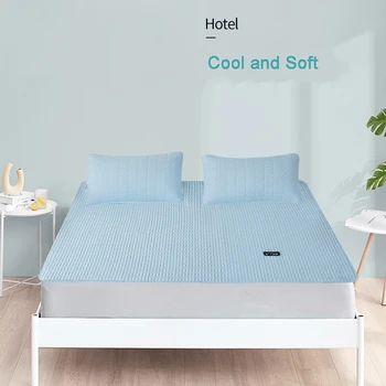 Peter Khanun Summer Bedding Set Cooling Bed Sheet with 2 Pillowcases Summer King Queen Size Bed Folding Mat Bed Protector 071
Peter Khanun Summer Bedding Set Cooling Bed Sheet with 2 Pillowcases Summer King Queen Size Bed Folding Mat Bed Protector 071