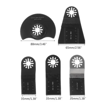 10pcs/set Oscillating Multitool Saw Blade with Bi-metal Cutting Blades for Power B0KC
10pcs/set Oscillating Multitool Saw Blade with Bi-metal Cutting Blades for Power B0KC