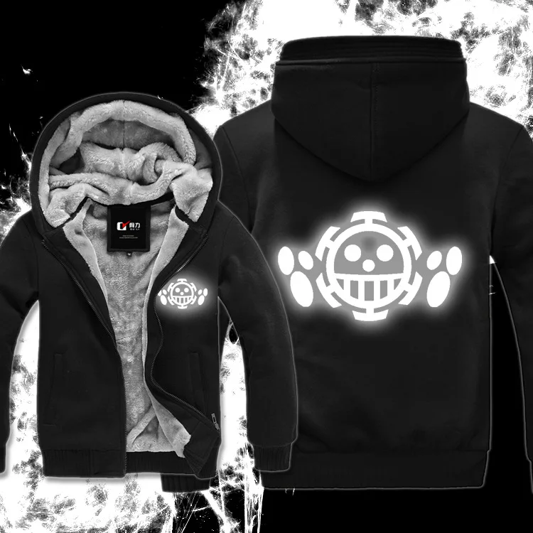 Free Agent Anime One Piece Death Surgery Doctor Night Light Reflective Brushed And Thick Zipper Hoodie
Free Agent Anime One Piece Death Surgery Doctor Night Light Reflective Brushed And Thick Zipper Hoodie