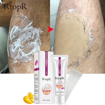 

RtopR 40g Mango Depilatory Cream Body Painless Effective Hair Removal Cream Whitening Hand Leg Armpit Hair Loss Product TSLM1