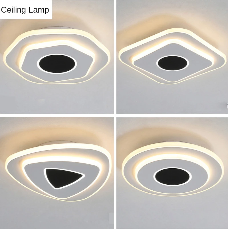 Modern Led Ceiling Lamp Luster Black and White Led Ceiling Lamp for Living Room Study Lights Lamparas De Techo Colgante Moderna
Modern Led Ceiling Lamp Luster Black and White Led Ceiling Lamp for Living Room Study Lights Lamparas De Techo Colgante Moderna