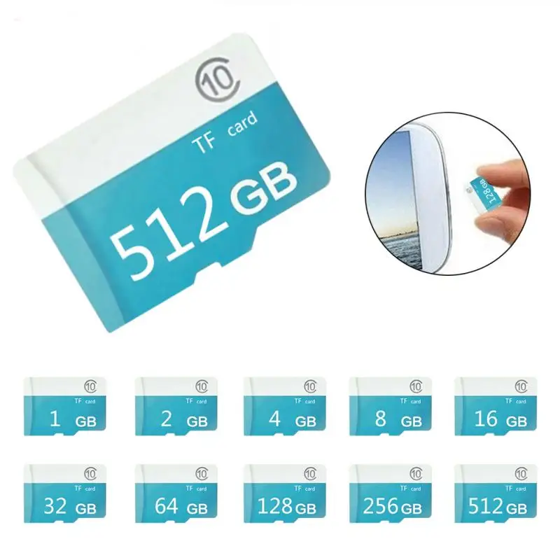 1PC Flash Card TF Card Class 10 Flash Memory Card Microsd 1/2/4/8/16/32/64/128/256/512GB For Laptop Tablet Smartphone Adapter
1PC Flash Card TF Card Class 10 Flash Memory Card Microsd 1/2/4/8/16/32/64/128/256/512GB For Laptop Tablet Smartphone Adapter