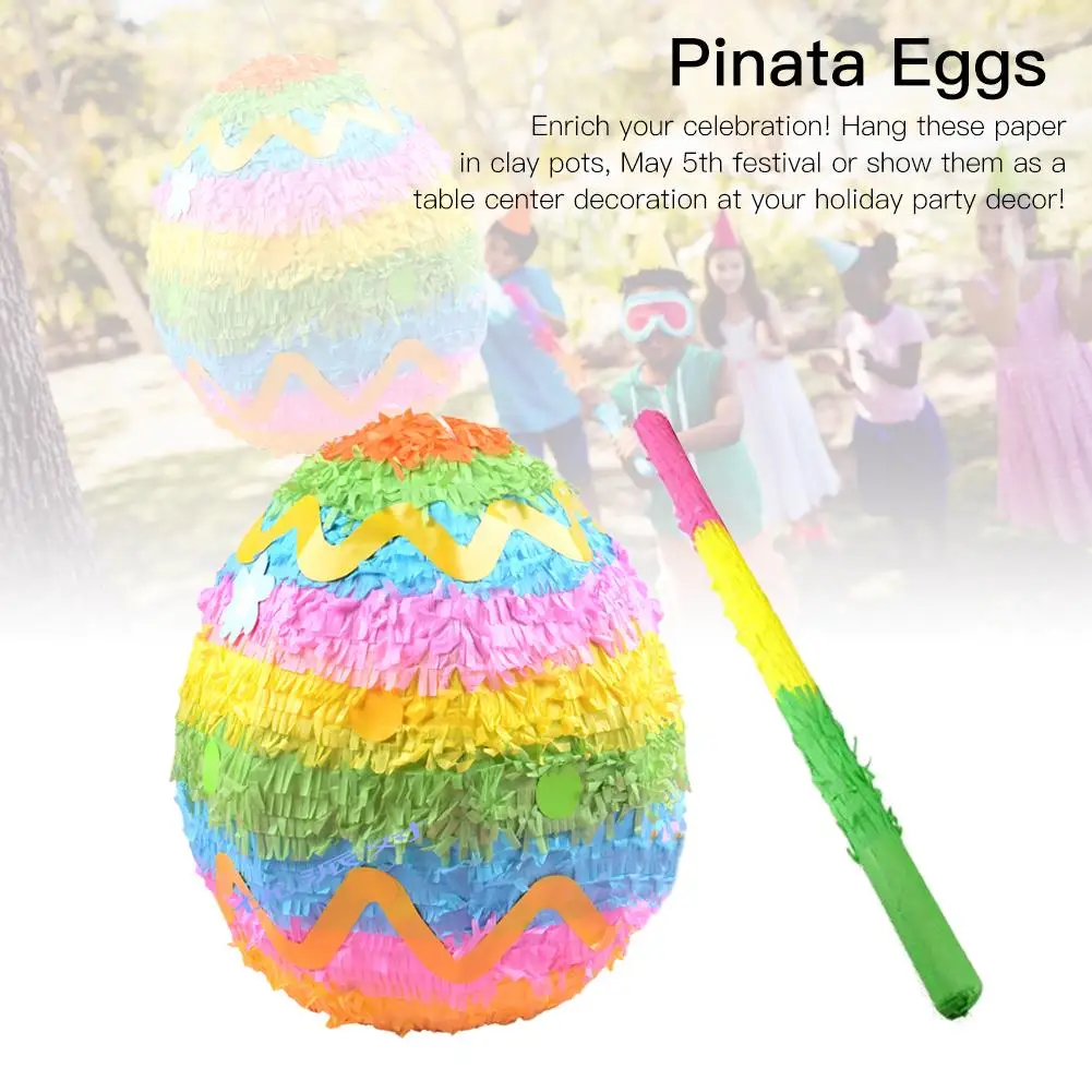 Pinata Easter Eggs Games Props Candy Snack Storage Egg Toys Party Supplies For Children's Birthday Party
Pinata Easter Eggs Games Props Candy Snack Storage Egg Toys Party Supplies For Children's Birthday Party