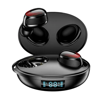 K1 TWS Bluetooth 5.0 Headset PressDual Digital Display Dual-Pass In-Ear Stereo Earbud Headphones
K1 TWS Bluetooth 5.0 Headset PressDual Digital Display Dual-Pass In-Ear Stereo Earbud Headphones