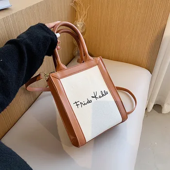 Handbag Small Bag Niche Design Women Bag Shoulder Messenger Bag Wild Ins2020 New Net Red Canvas Bag
Handbag Small Bag Niche Design Women Bag Shoulder Messenger Bag Wild Ins2020 New Net Red Canvas Bag