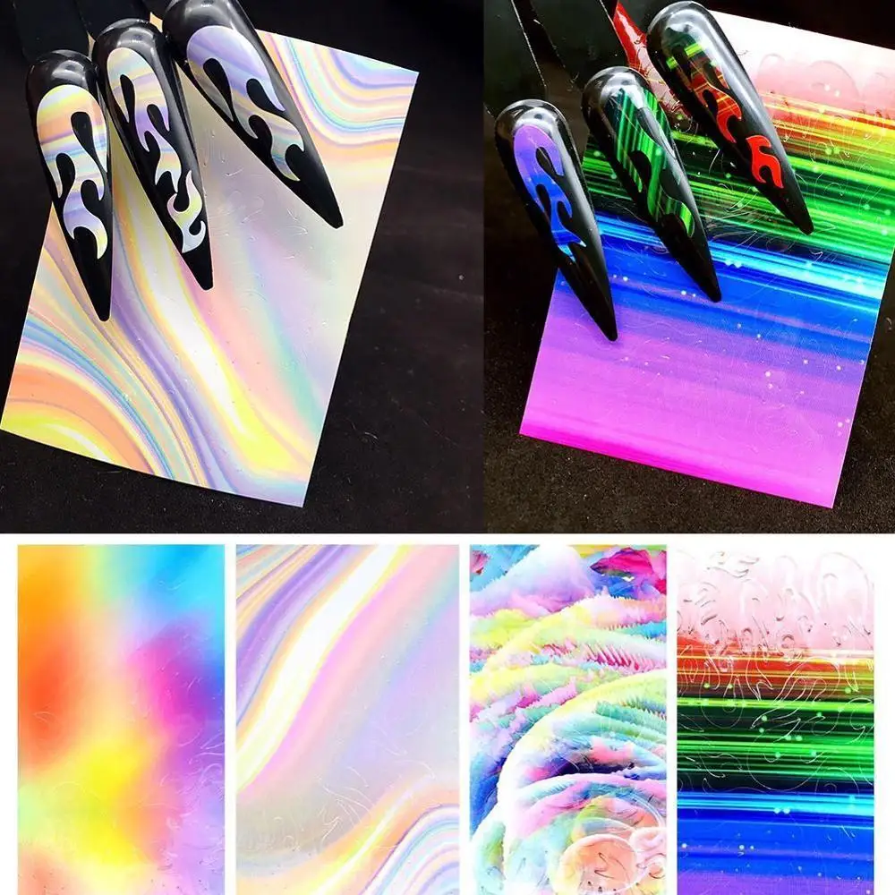 6PCS Nail Flame Sticker Unique Personality Stylish And Casual Charm Make Your Hands More Attractive
6PCS Nail Flame Sticker Unique Personality Stylish And Casual Charm Make Your Hands More Attractive