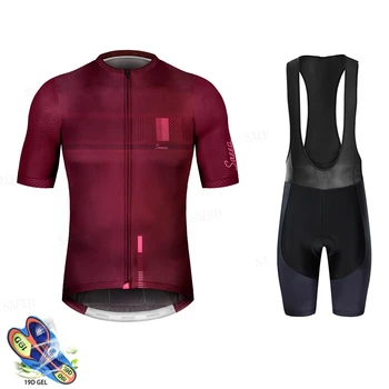 

2020 Men's Bike Wear Uv Proof Breathable Bike Wear Short-sleeve Bike Wear sweatshirt Cycling Clothing Triathlon Skinsui