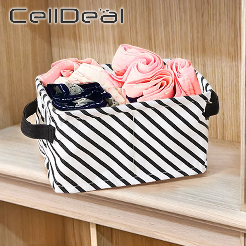 Underwear Storage Organizer Box Foldable Sundries Socks Ties Container Box Waterproof Cotton Linen Drawer Desktop Storage Basket
Underwear Storage Organizer Box Foldable Sundries Socks Ties Container Box Waterproof Cotton Linen Drawer Desktop Storage Basket