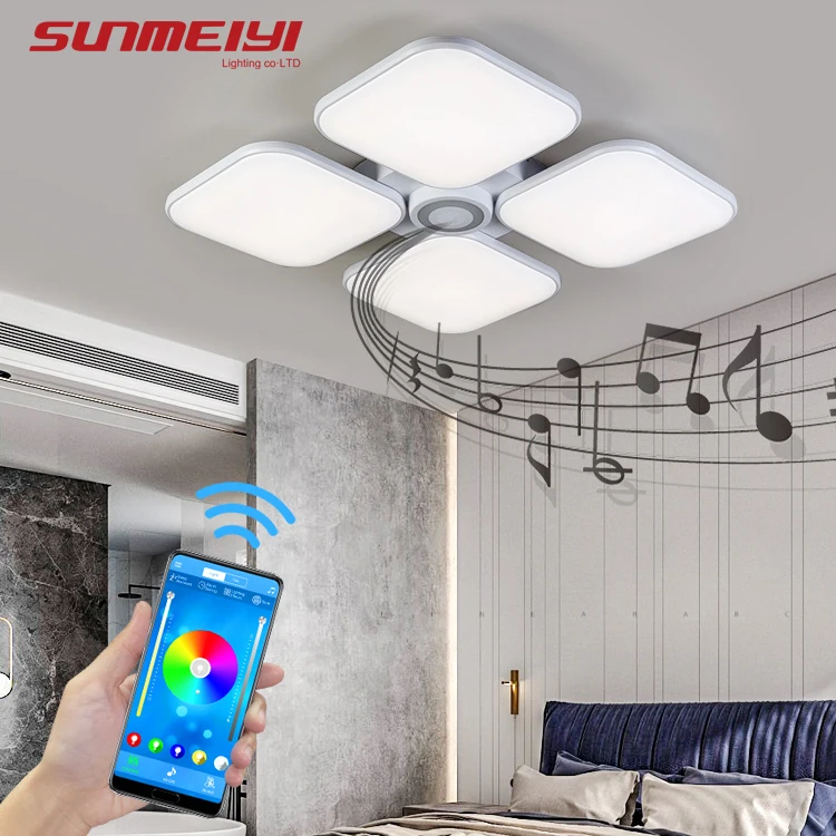 Modern LED Ceiling Lights RGB+APP Bluetooth Music Light For Bedroom Living room Kitchen Bar Indoor Lighting with Remote control
Modern LED Ceiling Lights RGB+APP Bluetooth Music Light For Bedroom Living room Kitchen Bar Indoor Lighting with Remote control
