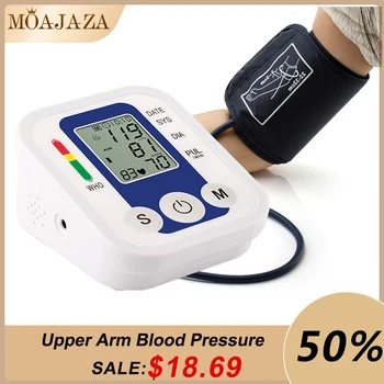 Upper Arm Blood Pressure Monitor Digital Heart Beat Rate Pulse Meter With Voice Alarm Automatic Home Blood Pressure Meter
Upper Arm Blood Pressure Monitor Digital Heart Beat Rate Pulse Meter With Voice Alarm Automatic Home Blood Pressure Meter