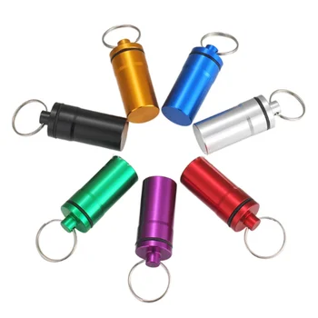 1PCS Portable Travel Pill Medicine Box Case Waterproof Container Keychain Tools Capsule Bottle Key Ring Chain Medicine Box
1PCS Portable Travel Pill Medicine Box Case Waterproof Container Keychain Tools Capsule Bottle Key Ring Chain Medicine Box